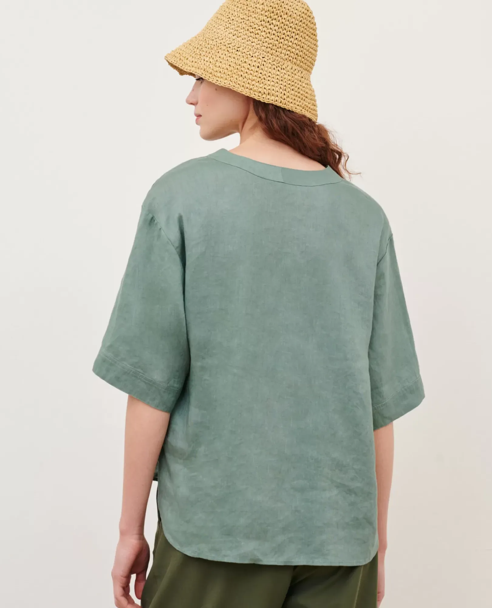 Femme Comptoir des Cotonniers Tunique Ample En Lin