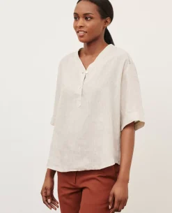 Femme Comptoir des Cotonniers Tunique Ample En Lin