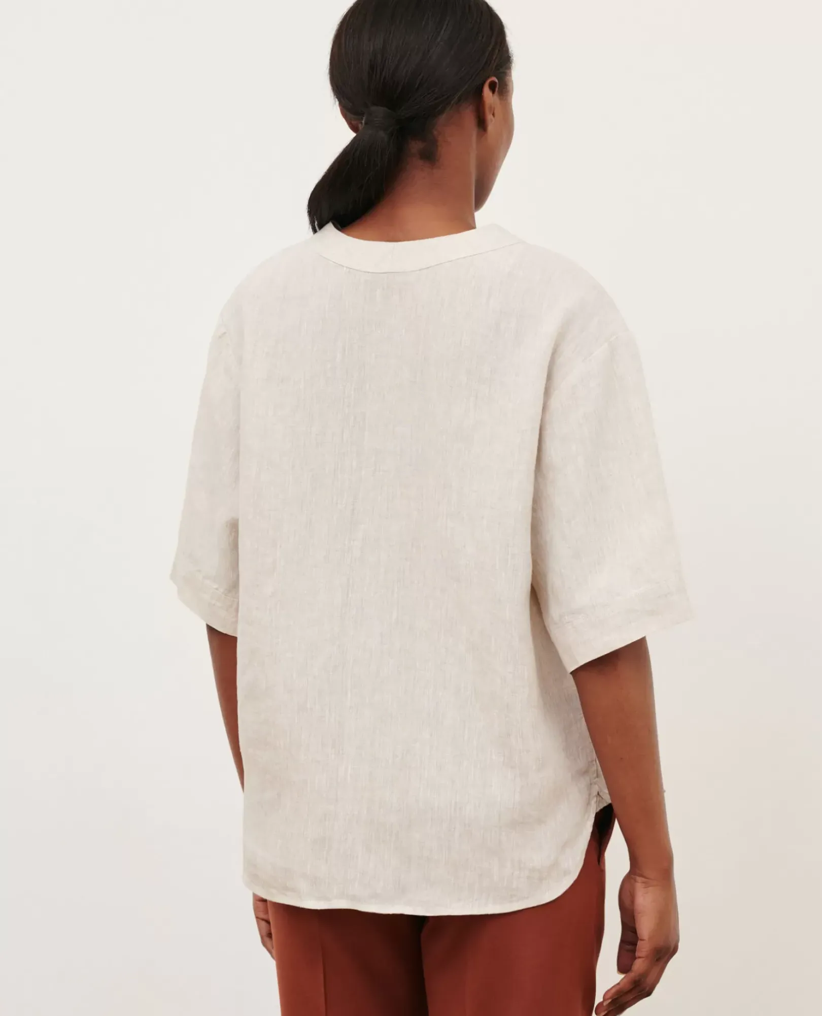 Femme Comptoir des Cotonniers Tunique Ample En Lin