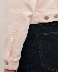 Femme Comptoir des Cotonniers Veste Courte En Jean