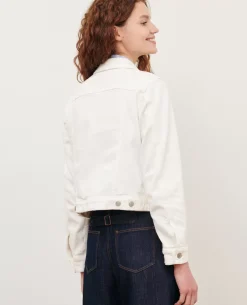 Femme Comptoir des Cotonniers Veste Courte En Jean