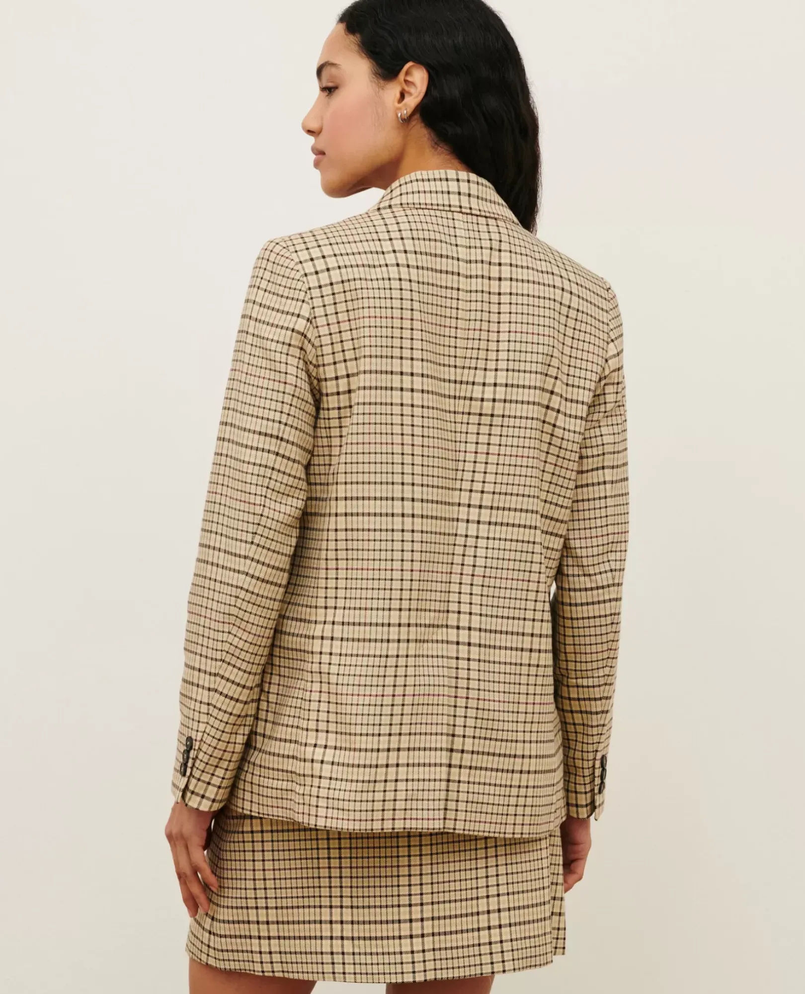 Femme Comptoir des Cotonniers Veste De Blazer En Coton Melange