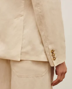 Femme Comptoir des Cotonniers Veste De Blazer En Lin Melange