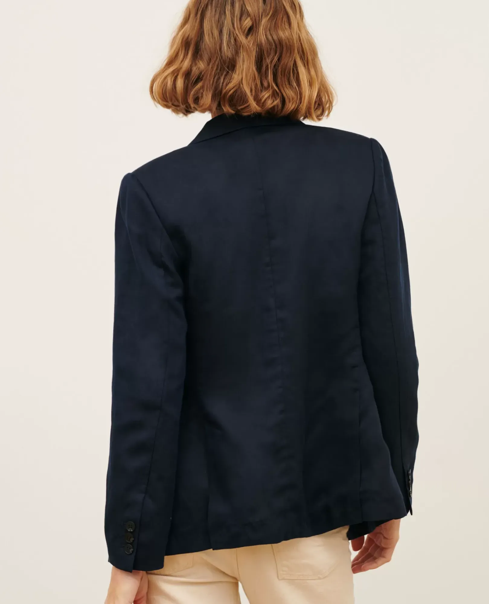 Femme Comptoir des Cotonniers Veste De Blazer En Lin Melange