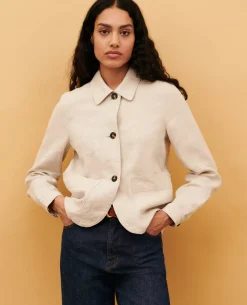 Femme Comptoir des Cotonniers Veste En Lin