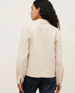 Femme Comptoir des Cotonniers Veste En Lin