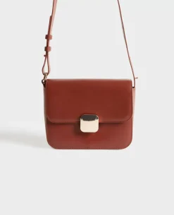 Femme Comptoir des Cotonniers Vic - Sac Boite En Cuir