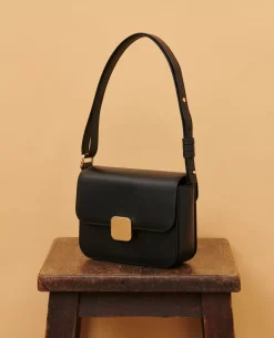 Femme Comptoir des Cotonniers Vic - Sac Boite En Cuir