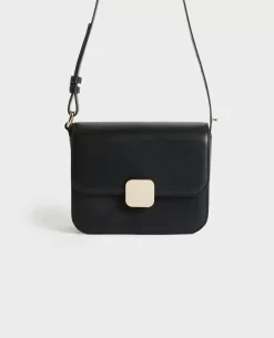 Femme Comptoir des Cotonniers Vic - Sac Boite En Cuir