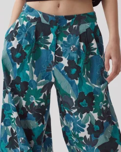 Femme Comptoir des Cotonniers Yvonne - Pantalon Ample En Coton