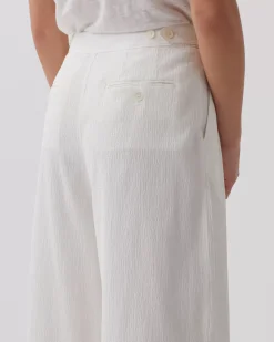 Femme Comptoir des Cotonniers Yvonne - Pantalon Ample En Coton